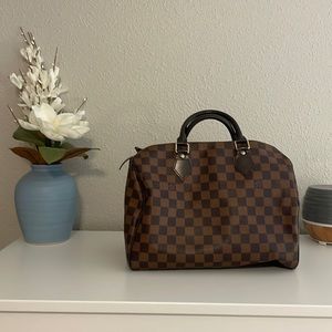 Louis Vuitton Speedy 30 brown (Material: Damier Ebene)